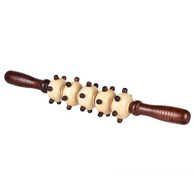 Profilierte Rollen der Holz-Massagerolle