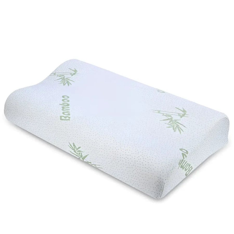 Memory-Foam-Kissen mit Bambus-Bezug