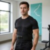 Lendengurt fürs Gym, getragen im Lendenbereich Lendengurt fürs Gym, getragen im Lendenbereich