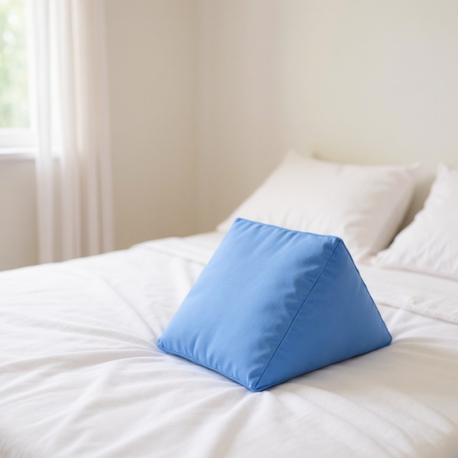 Keilförmiges Kissen für dein Bett im Schlafzimmer Keilförmiges Kissen für dein Bett im Schlafzimmer