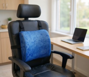 Memory-Lendenkissen für den Bürostuhl