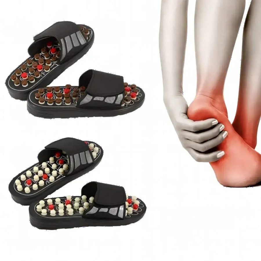 Reflexzonen-Sandalen mit Akupressur und Magneten Reflexzonen-Sandalen mit Akupressur und Magneten
