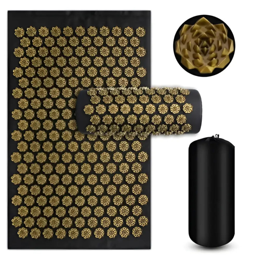 Tapis à Picots Fleur de Guérison → Mata Akupresurowa Kwiat Relaksu Akupressurmatte Blume der Entspannung