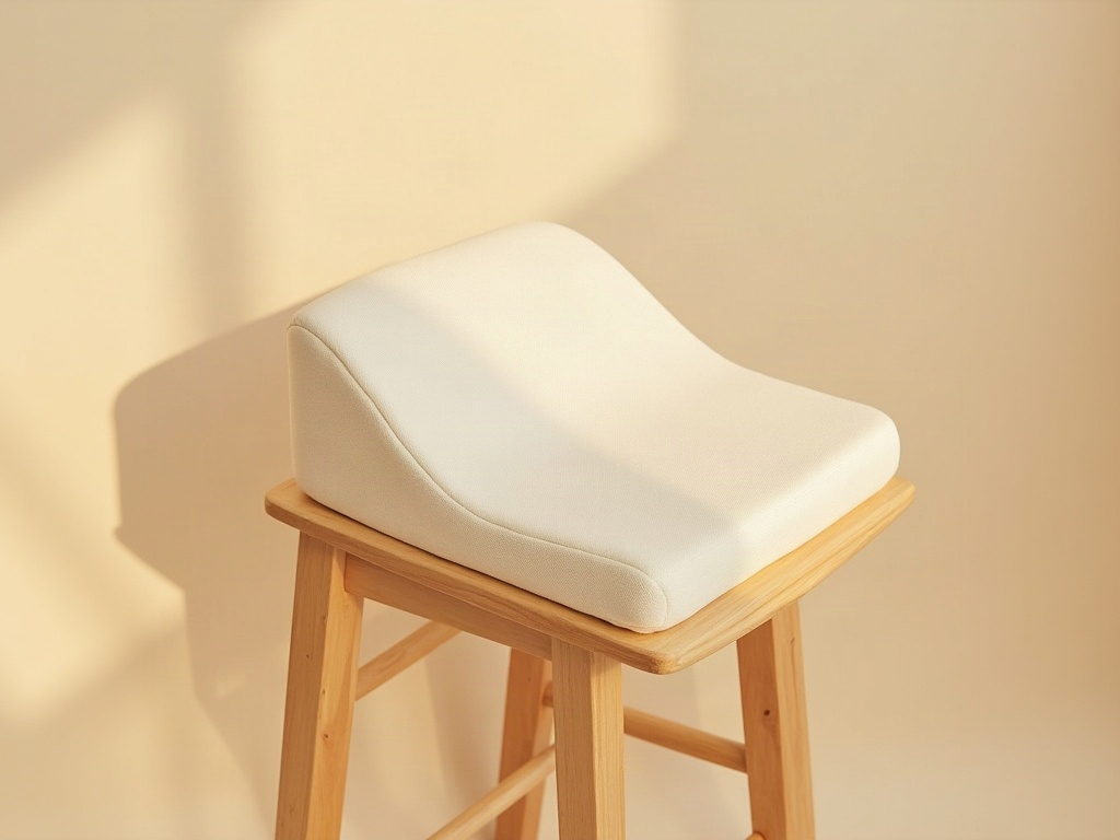 Ergonomisches Keilkissen für den Bürostuhl zur Unterstützung der Lendenwirbelsäule