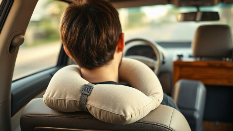 Nackenkissen für Reise: Komfort im Auto, Flugzeug und Zug