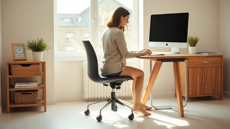 So sitzt du richtig am Schreibtisch: Ergonomie Schritt für Schritt
